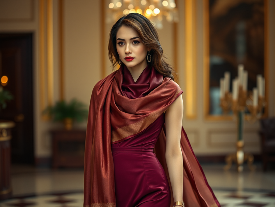 horror-romania.ro | Găsiți cele mai bune sfaturi pentru alegerea unei eșarfe peste o rochie elegantă